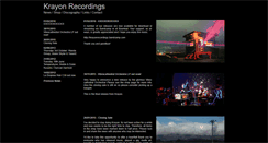 Desktop Screenshot of krayonrecordings.kaen.org